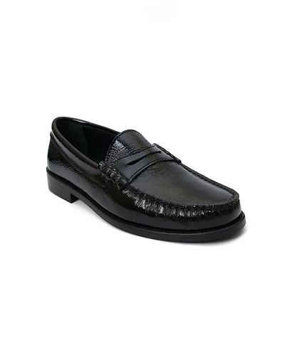 Menina Step Women's Mila Leather Penny Loafer