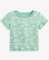 First Impressions Baby Boys' 3M-24M Mix & Match Short-Sleeve Football Play Cotton T-Shirt, Macy's Exclusive