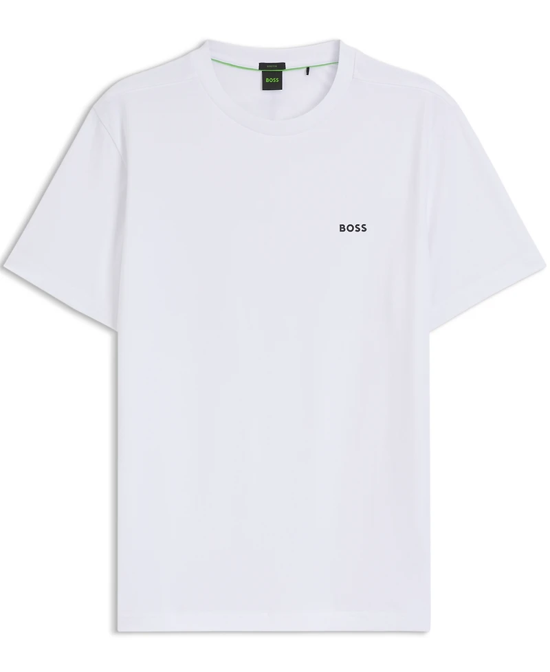 Boss by Hugo Men's Contrast Logo Regular-Fit T-Shirt