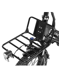 GoPowerBike GoPlus Folding Electric Bike | 20" Fat Tire eBike 500W Motor, 20mph Top Speed 45+ Mile Range, 5 Pedal-Assist Levels Removable B