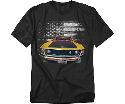 Mustang Men's Ford Boss Usa T-Shirt