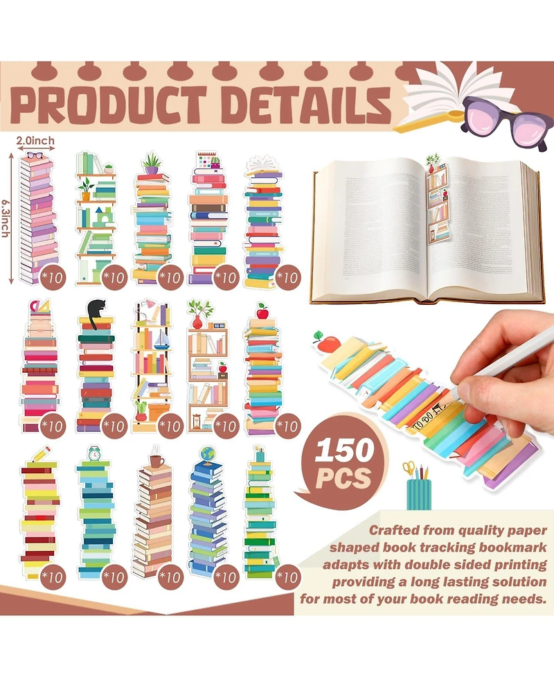 Gnuadz Book Bookmarks Reading Page Markers School Lover