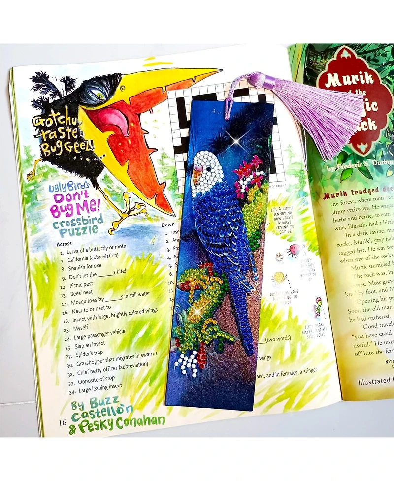 Gnuadz Painting Bookmark Diy Kit Birds Art Craft Gift