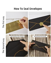 Gnuadz Business Envelopes Self Seal Border Office Mailing