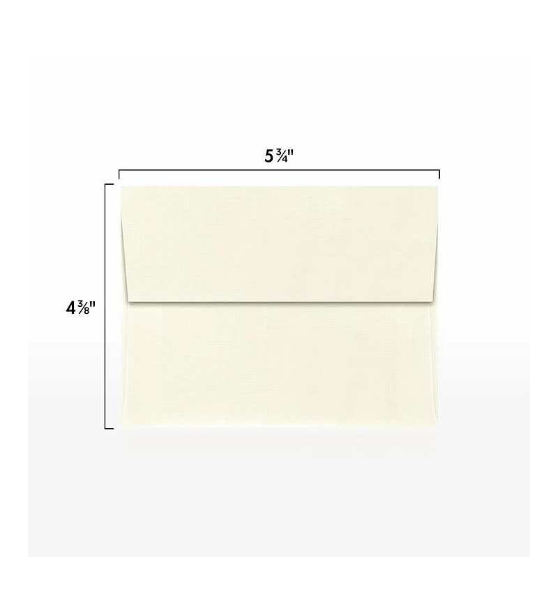 Gnuadz A2 Invitation Envelopes Linen Peel Press 50pcs