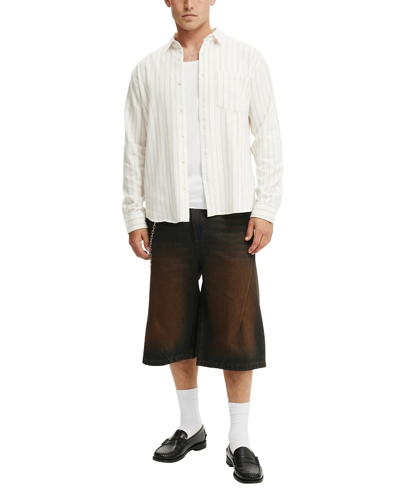 Cotton On Men's Luca Long-Sleeve Shirt