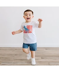 Sweet Wink Baby Boys All American Dino Short Sleeve T-Shirt