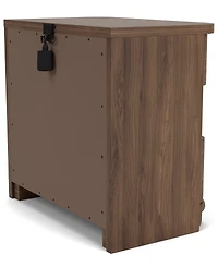 Amelie 29" Wood 2-Drawer Nightstand