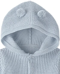 Carter's Baby Boys' Long-Sleeve Hooded Sweater