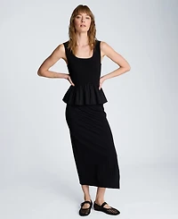 Kenneth Cole Women's Pull-On Midi Skirt