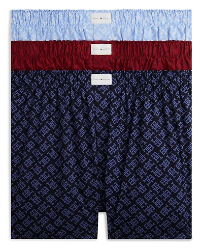 Tommy Hilfiger Men's Cotton Classics Boxers, 3-Pack