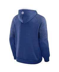 Fanatics Men's Blue Tampa Bay Lightning Goaltender Defender Pullover Hoodie
