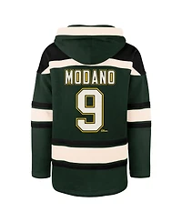 '47 Brand Men's Mike Modano Green Dallas Stars Retired Player Name & Number Lacer Pullover Hoodie