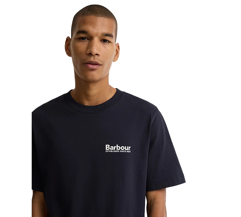 Barbour Men's Moonwell Graphic Relaxed-Fit Cotton T-Shirt