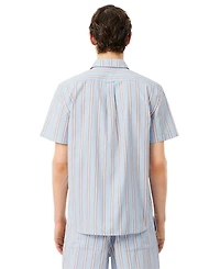 Lacoste Men's Short-Sleeve Striped Shirt