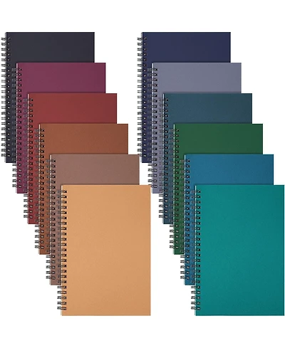 Gnuadz Spiral Notebook College Ruled Journal Office School