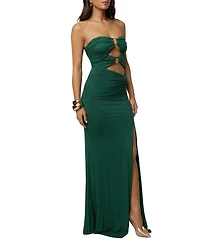 Jluxlabel Women's Athena Cutout Maxi Dress