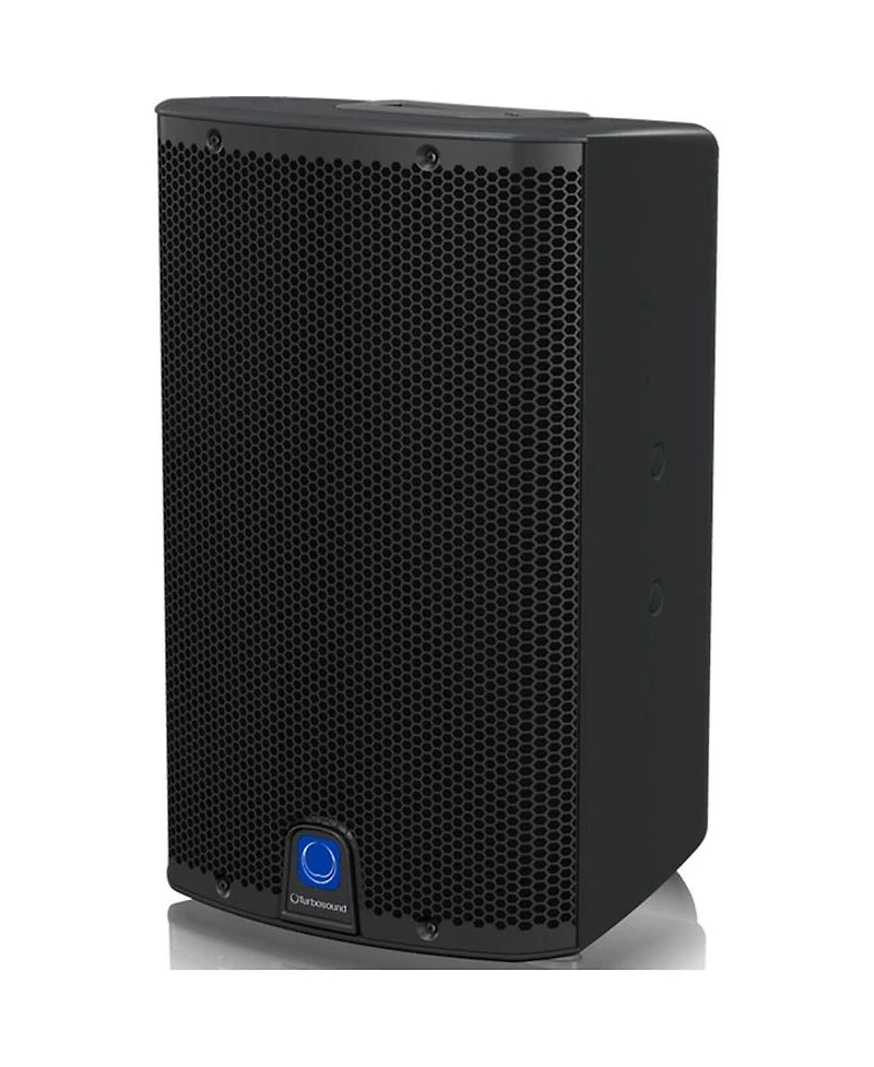 Turbosound iQ10 2-Way 10" Powered Loudspeaker, 2500W Maximum Output Power, Single