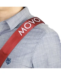 Movo Ns-203 Nylon-Webbed Camera Strap with Gel Shoulder Strap for Dslr's and Binoculars (Coral)
