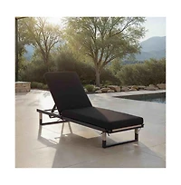 Augusta Home Arman Lounger w/ Cushion