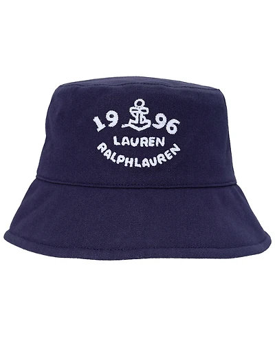Lauren Ralph Lauren Embroidered Logo Bucket Hat