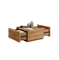 Sauder Manhattan Gate Coffee Table, Sindoori Mango finish