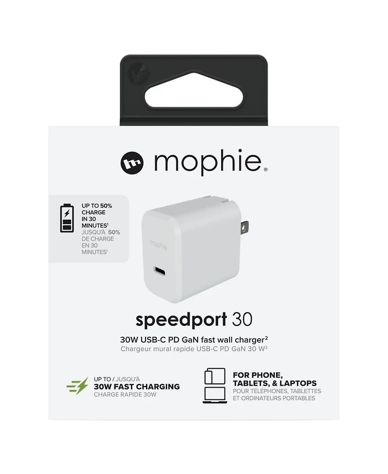 mophie 30W Pd Usb C GaN Wall Charger