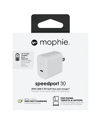 mophie 30W Pd Usb C GaN Wall Charger