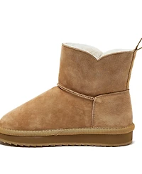Lands' End Kids Lined Suede Indoor Outdoor Boots