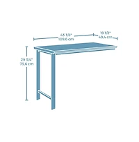 Sauder Bergen Circle Desk Return