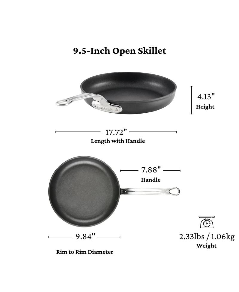 Hestan Titum Fusion Nonstick 9.5" Skillet