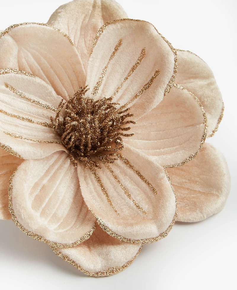Holiday Lane Jeweled Classics Flower Clip, Macy's Exclusive