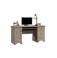 Sauder Miscellaneous Office Computer Desk, Laurel Oak finish