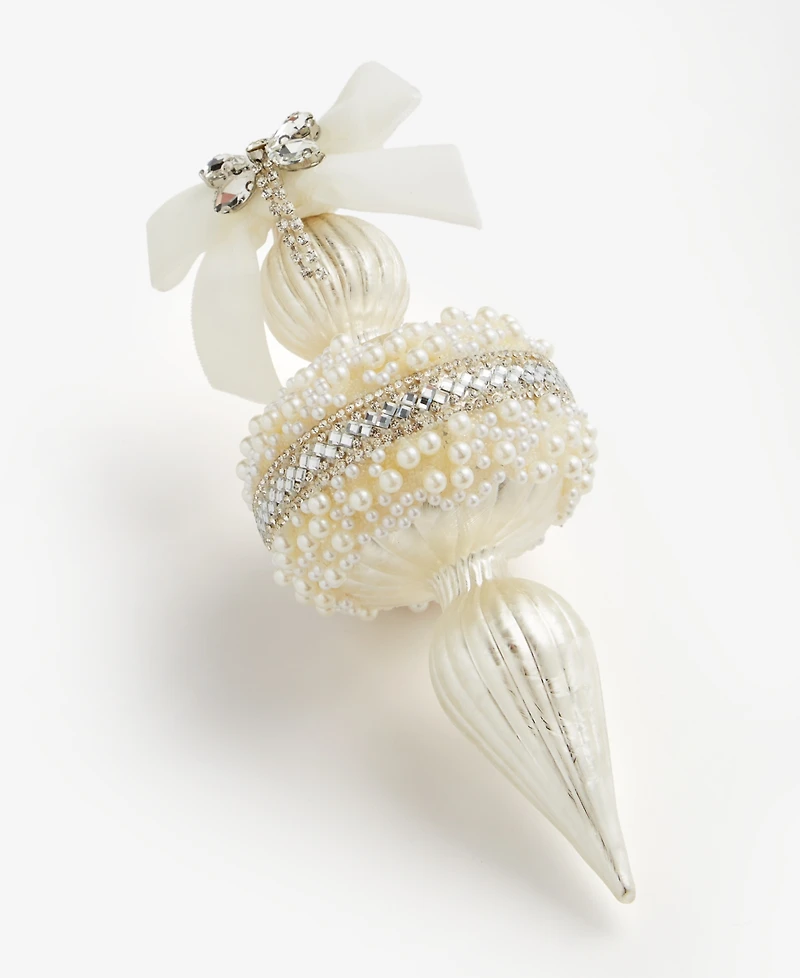 Holiday Lane Jeweled Classics Finial Ornament, Macy's Exclusive