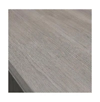 Sauder Hayes Garden Desk, Ashen Oak finish