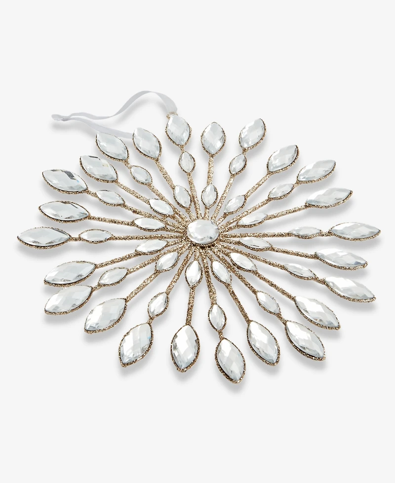 Holiday Lane Jeweled Classics Snowflake Ornament, Macy's Exclusive