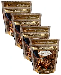 Betsy Ann Chocolates Classic Sea Salt Caramel Pretzels, 4 Pack