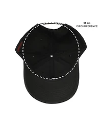 Dungeons & Dragons Men's Embroidered Logo Black Traditional Adjustable Hat