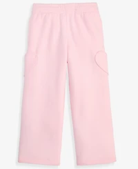 Epic Threads Toddler Girls' 12M-5T Heart-Pocket Fleece Pants, Macy's Exclusive