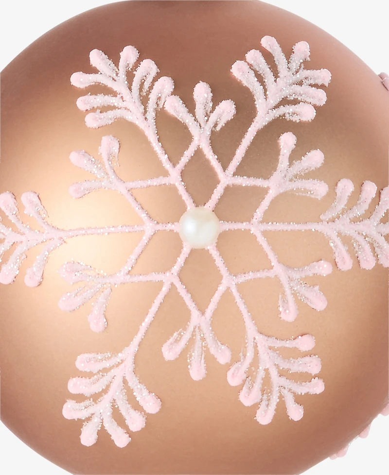 Holiday Lane Nutcracker Sweets Snowflake Ball Ornament, Macy's Exclusive