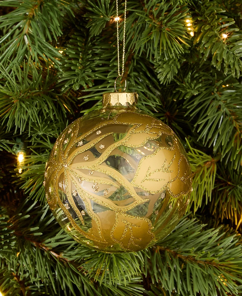 Holiday Lane Peacock Ball Ornament, Macy's Exclusive