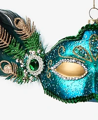 Holiday Lane Peacock Masquerade Mask Ornament, Macy's Exclusive