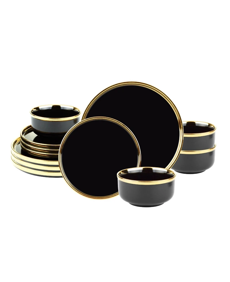 Godinger Hillcrest 12-Pc. Dinnerware Set