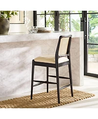 Safavieh Reinhardt Rattan Counter Stool