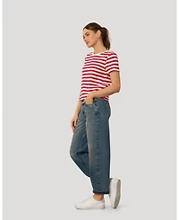 Cable and Gauge Women's Essential Stripe Tee