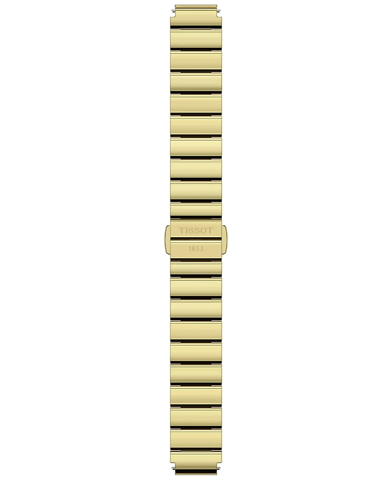 Tissot Women's Gold Stainless Steel Bracelet Watch, 21.80mm