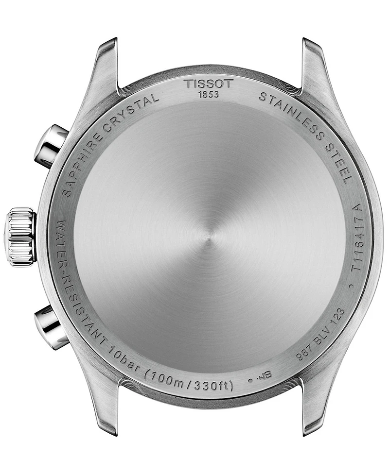 Tissot Men's Round Silver Stainless Steel Watch 42mm