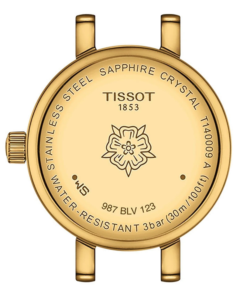 Tissot Women's Round Silver Stainless Steel Watch 19.5mm