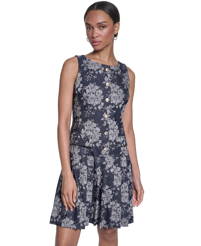 Karl Lagerfeld Paris Women's Jacquard Dress
