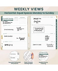Gnuadz 2026 Hardcover Planner Weekly Monthly Stickers Tabs